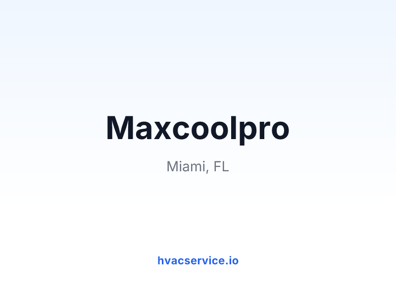 Maxcoolpro