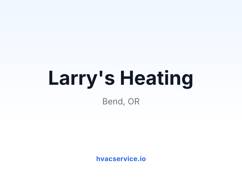 Larry's Heating