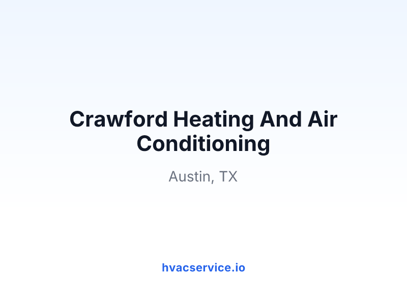 Crawford Heating And Air Conditioning
