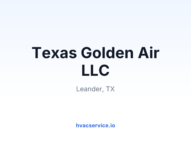 Texas Golden Air LLC