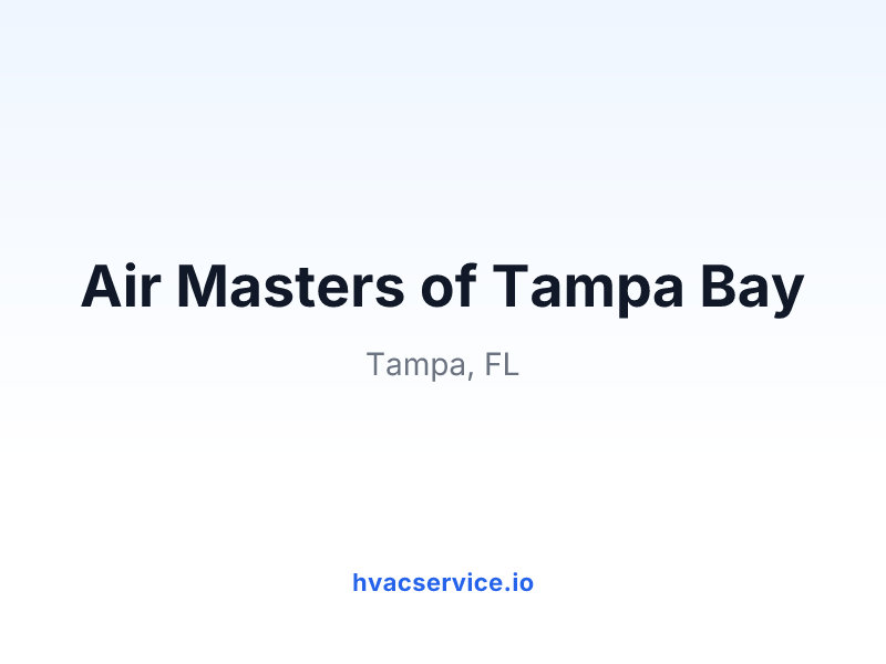 Air Masters of Tampa Bay