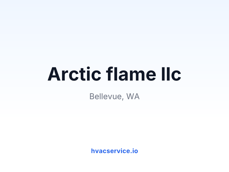 Arctic flame llc
