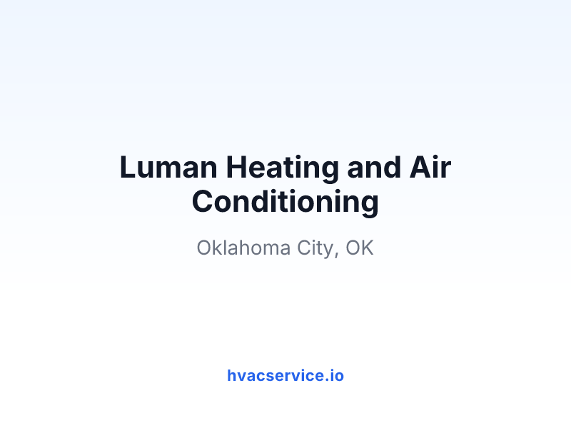 Luman Heating and Air Conditioning