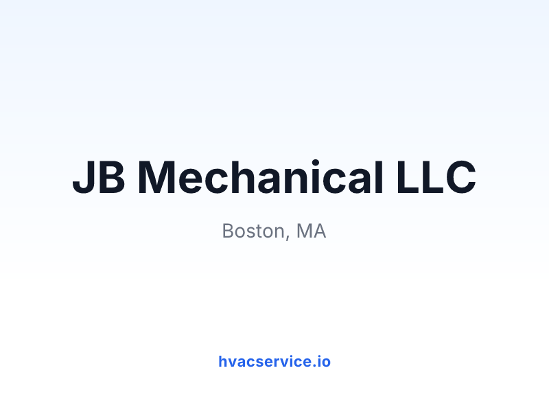 JB Mechanical LLC