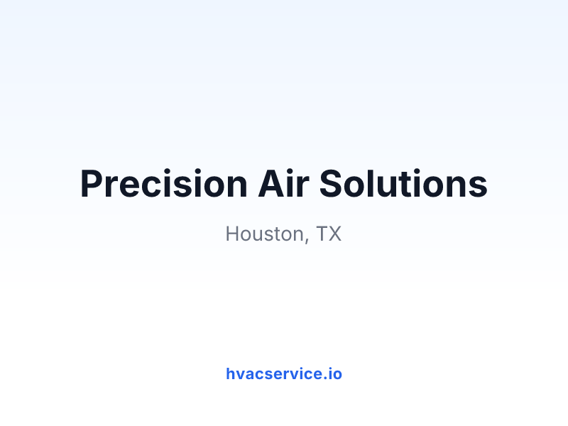 Precision Air Solutions