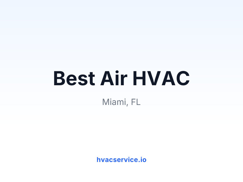 Best Air HVAC