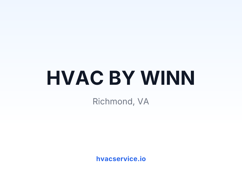 HVAC BY WINN