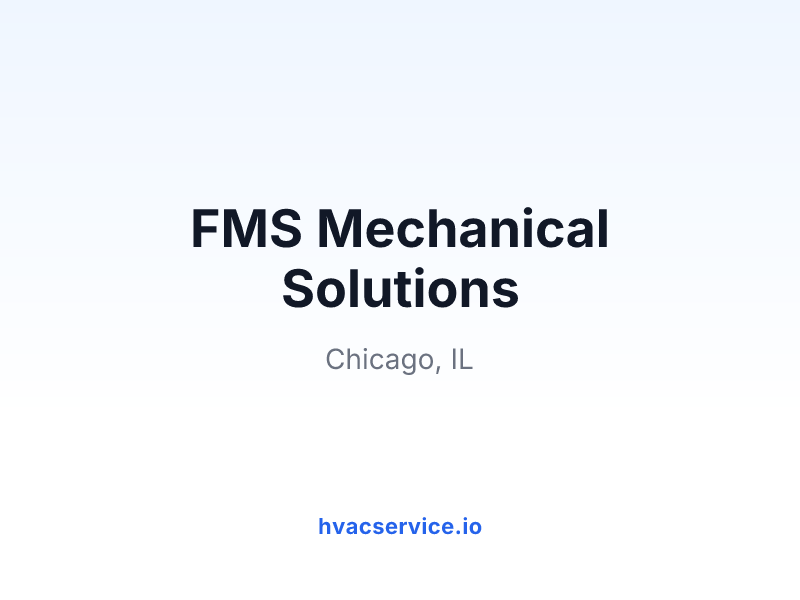 FMS Mechanical Solutions