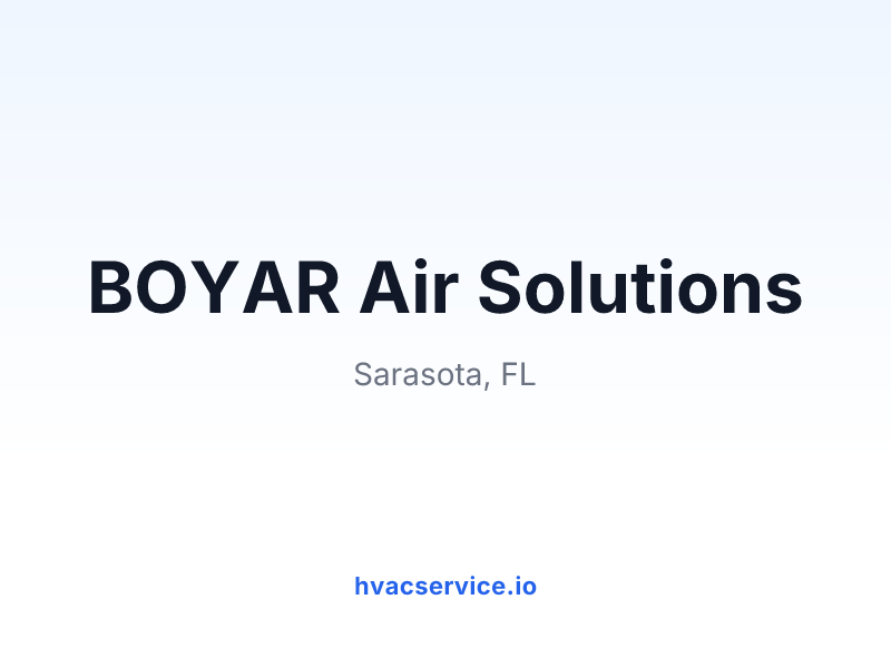 BOYAR Air Solutions