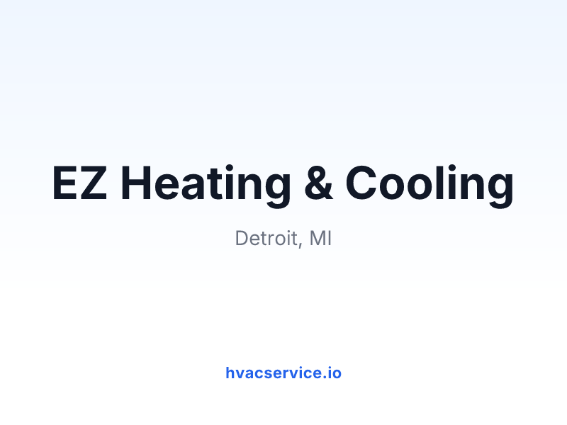 EZ Heating & Cooling