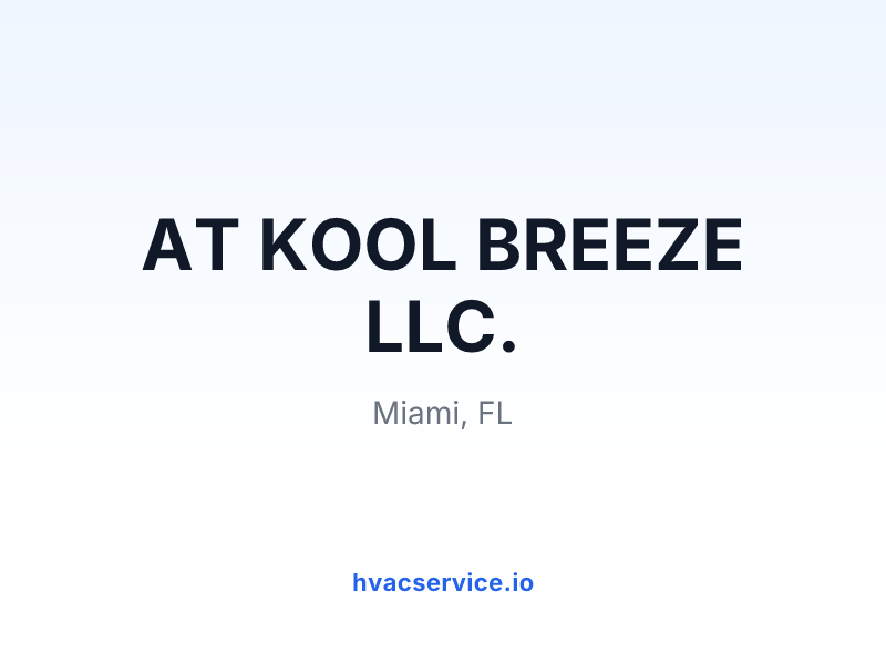 AT KOOL BREEZE LLC.