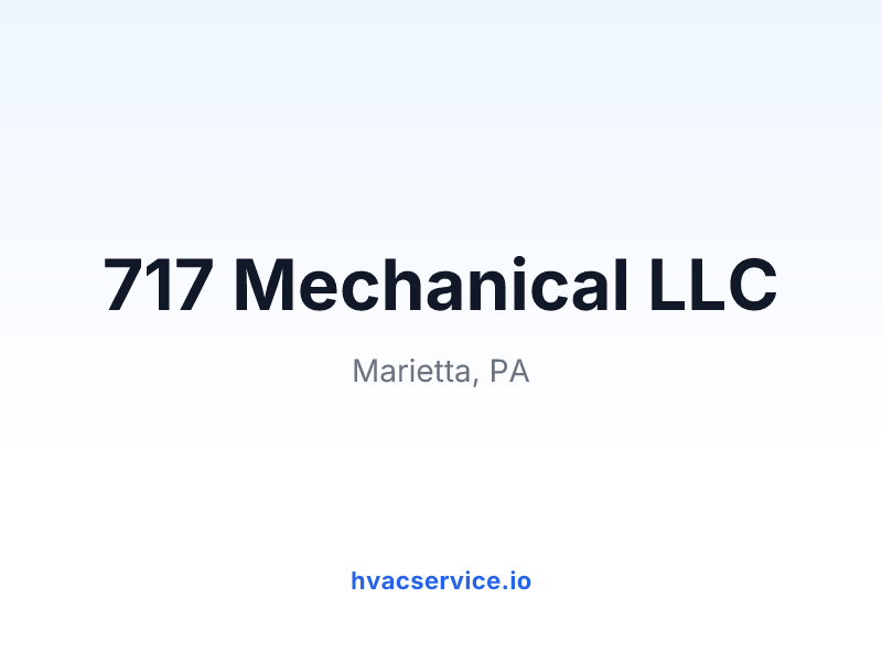 717 Mechanical LLC