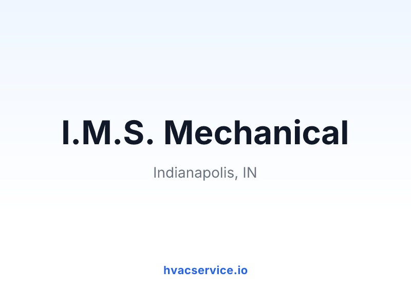 I.M.S. Mechanical