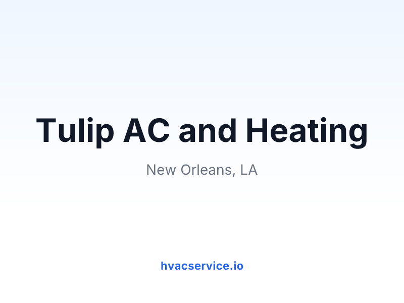 Tulip AC and Heating