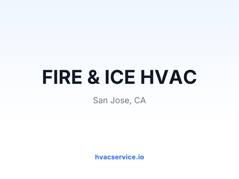 FIRE & ICE HVAC