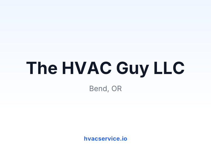 The HVAC Guy LLC