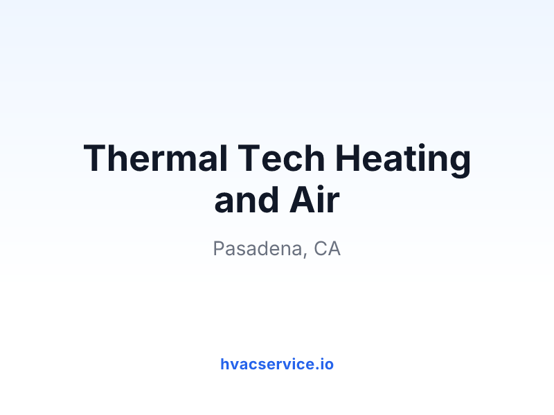 Thermal Tech Heating and Air