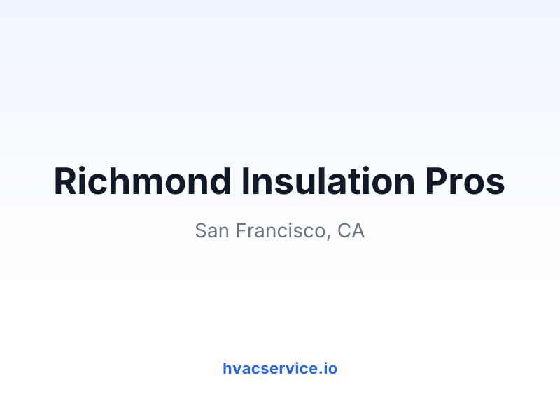Richmond Insulation Pros