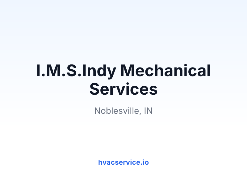 I.M.S.Indy Mechanical Services