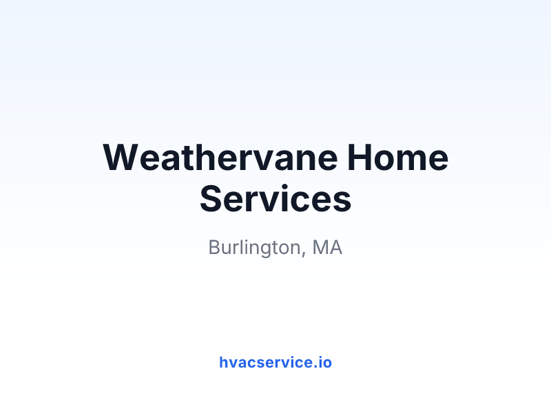 Weathervane Home Services