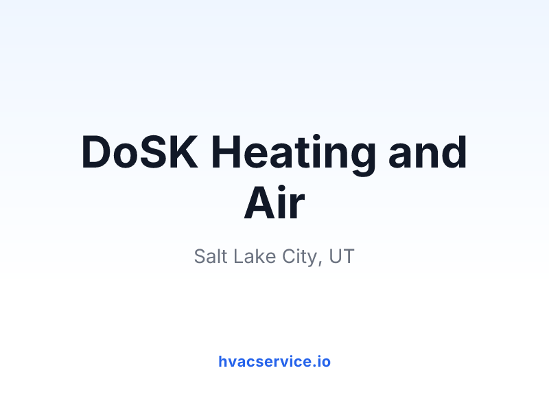 DoSK Heating and Air