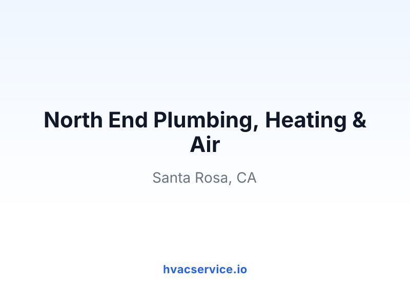 North End Plumbing, Heating & Air