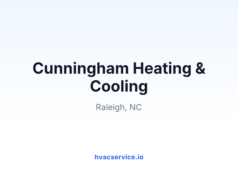 Cunningham Heating & Cooling