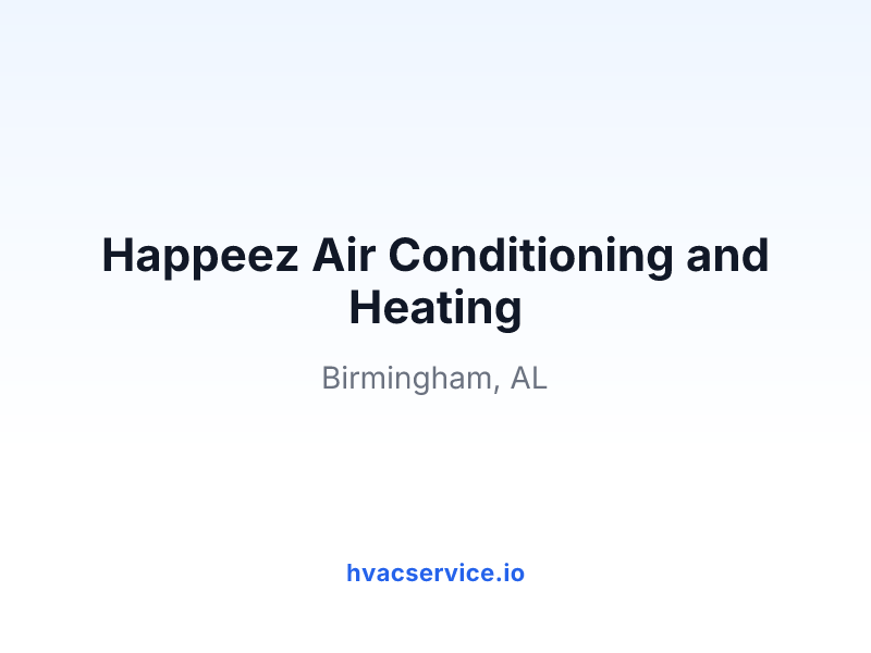 Happeez Air Conditioning and Heating