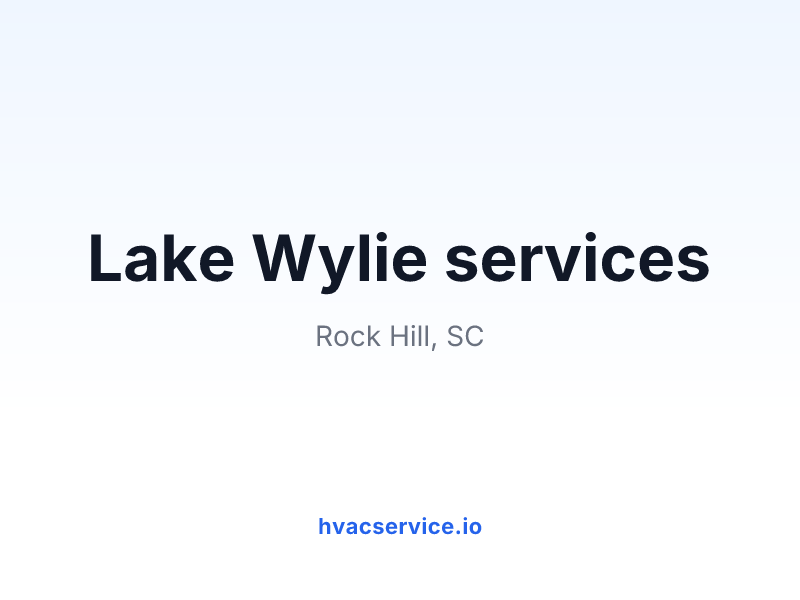 Lake Wylie services