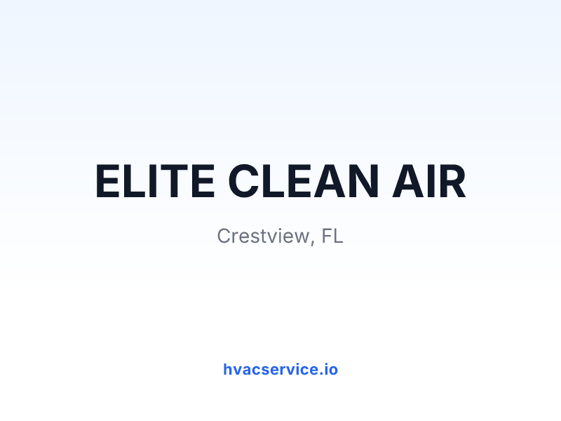ELITE CLEAN AIR