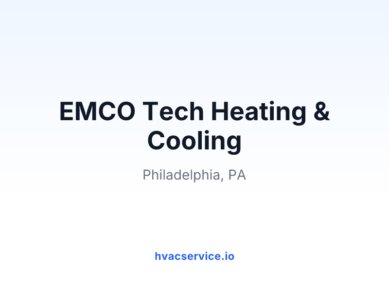 EMCO Tech Heating & Cooling