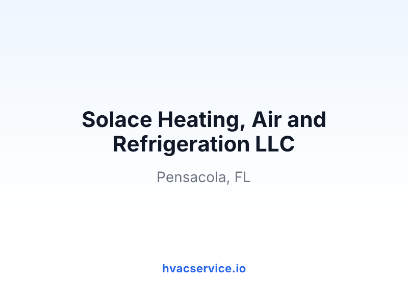 Solace Heating, Air and Refrigeration LLC