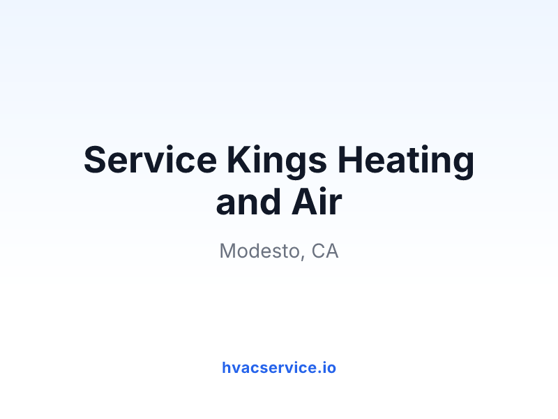 Service Kings Heating and Air