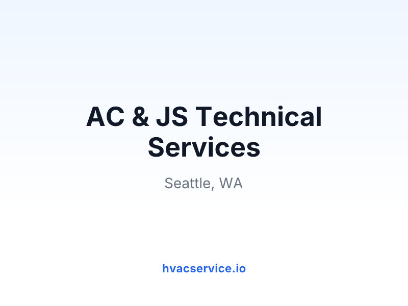 AC & JS Technical Services