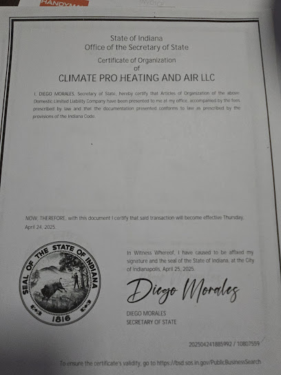 Climate Pro Heating And Air LLC/ R.P. HANDYMAN CO. LLC