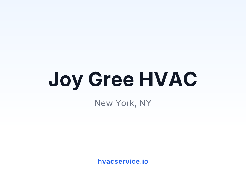Joy Gree HVAC