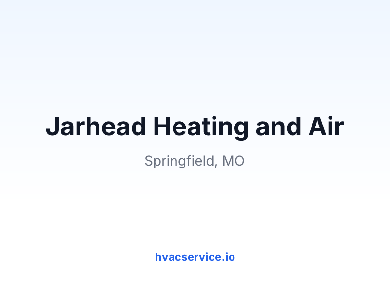 Jarhead Heating and Air