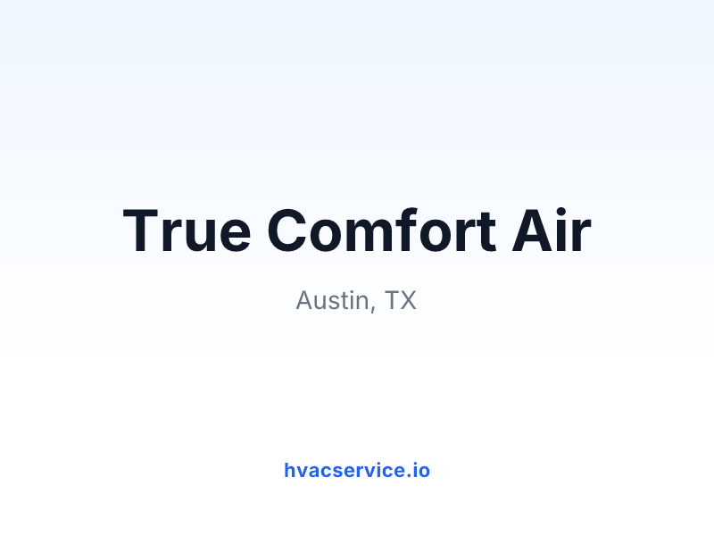 True Comfort Air
