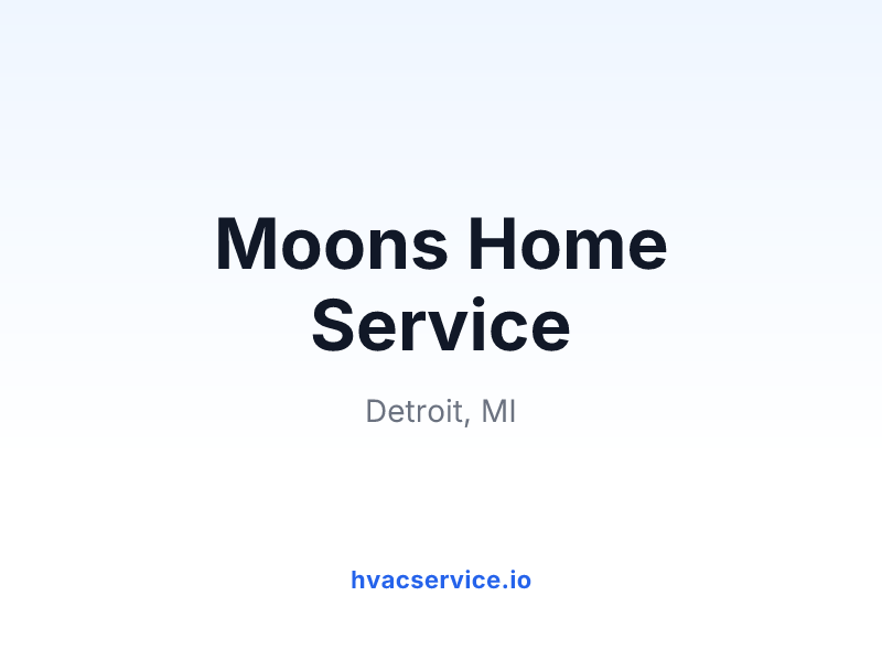 Moons Home Service