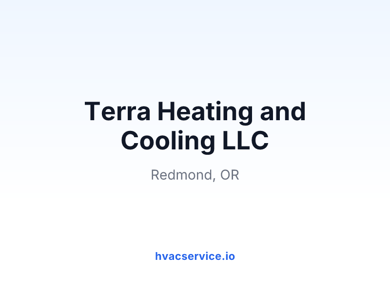 Terra Heating and Cooling LLC