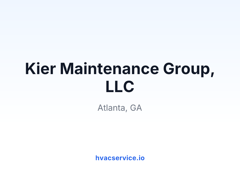 Kier Maintenance Group, LLC