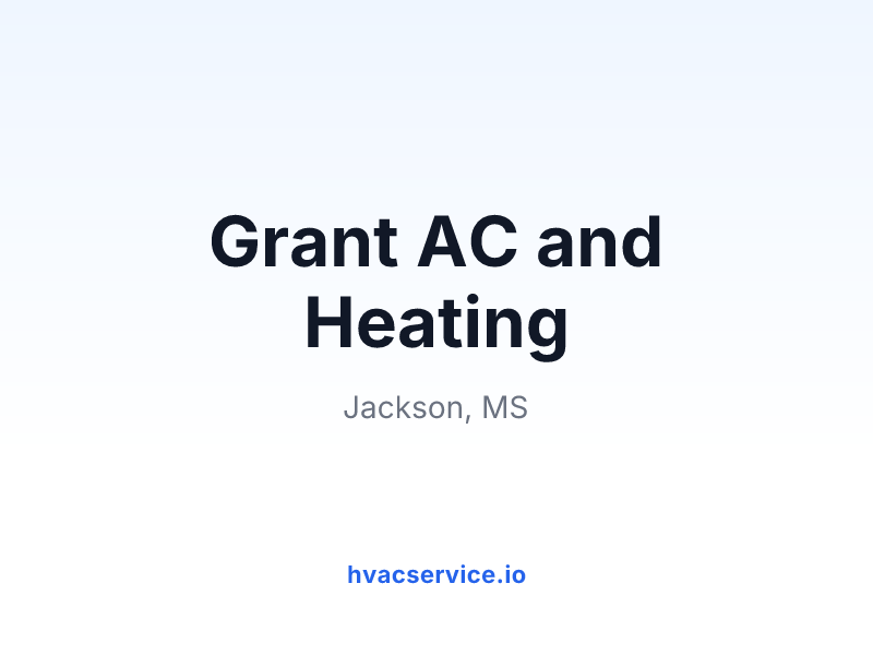 Grant AC and Heating