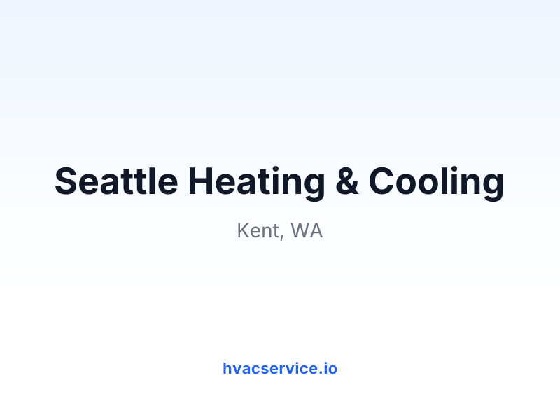 Seattle Heating & Cooling