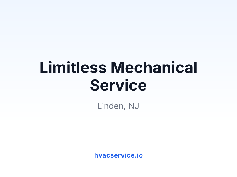 Limitless Mechanical Service