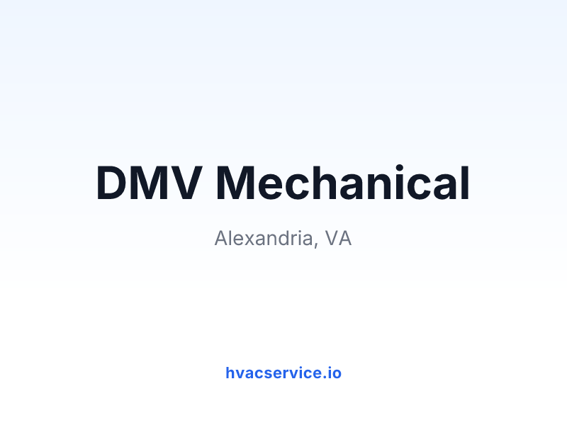 DMV Mechanical
