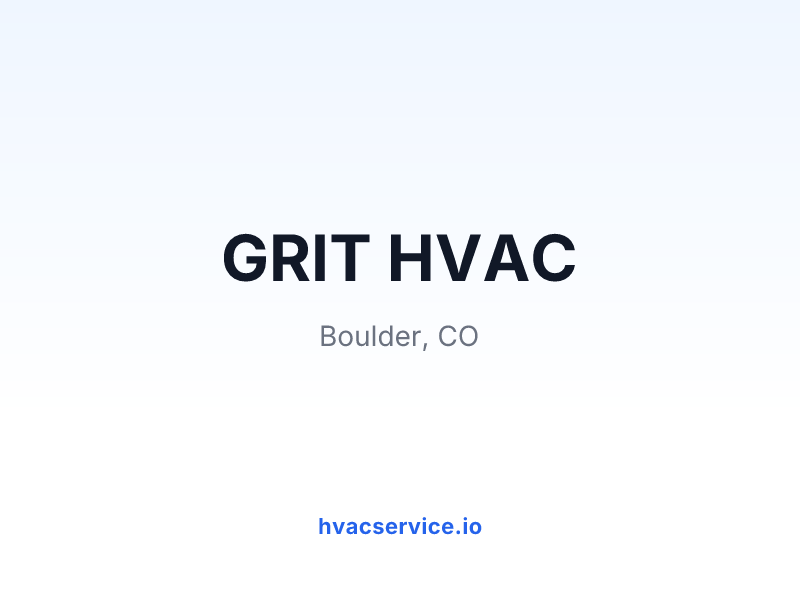 GRIT HVAC