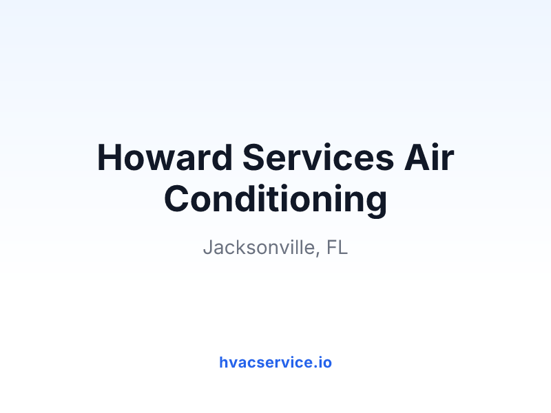 Howard Services Air Conditioning