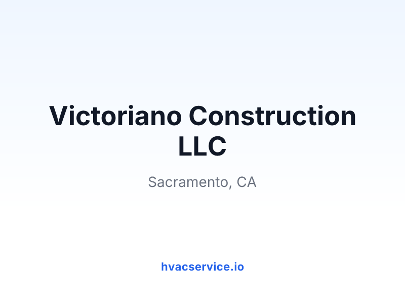Victoriano Construction LLC
