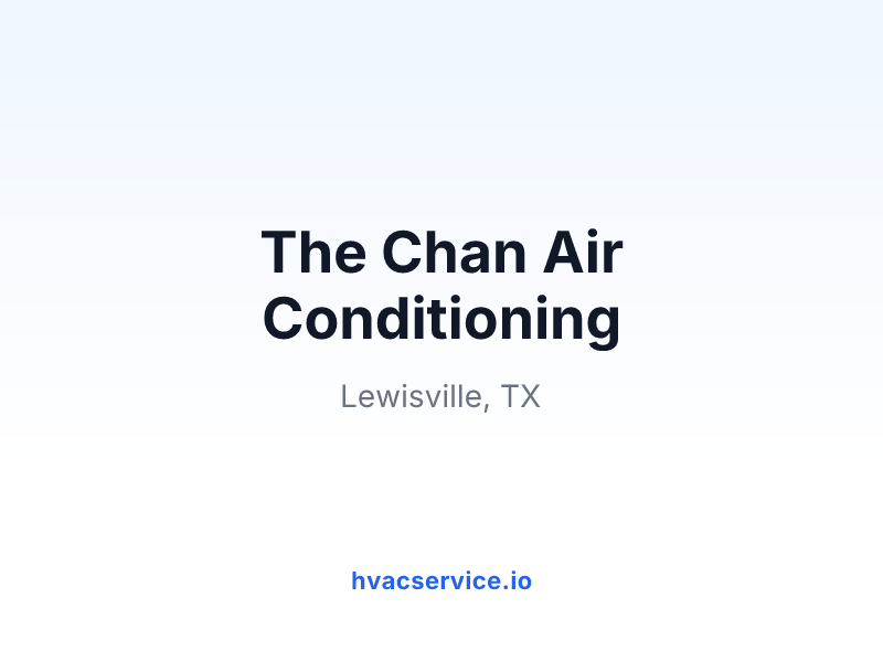 The Chan Air Conditioning