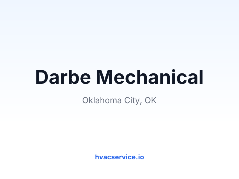 Darbe Mechanical